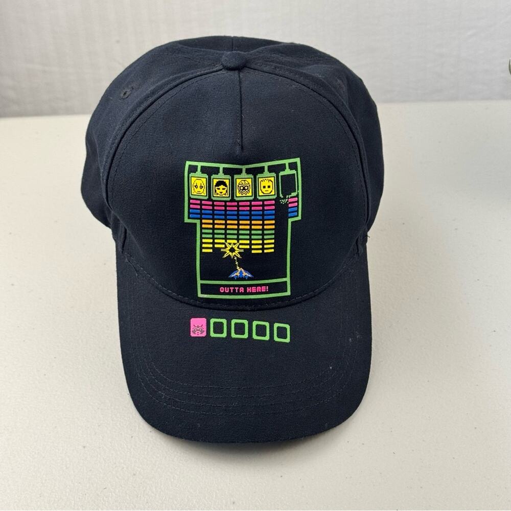 Disney Marvel Guardians Of The Galaxy Mission Baseball Cap Retro Pixel Game Hat